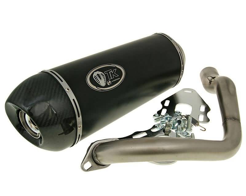 Pot dôéchappement Turbo Kit GMax Carbone H2 4T pour Vespa GTS 300