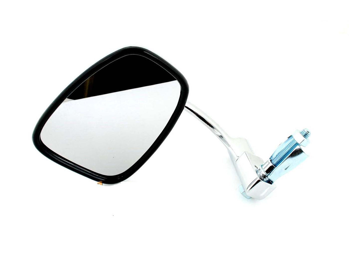 Rétroviseur gauche 120x90mm 120mm tige pour Zündapp, Kreidler, Puch, DKW, Miele, NSU, Simson, Hercules, Moped, Mofa, Scooter