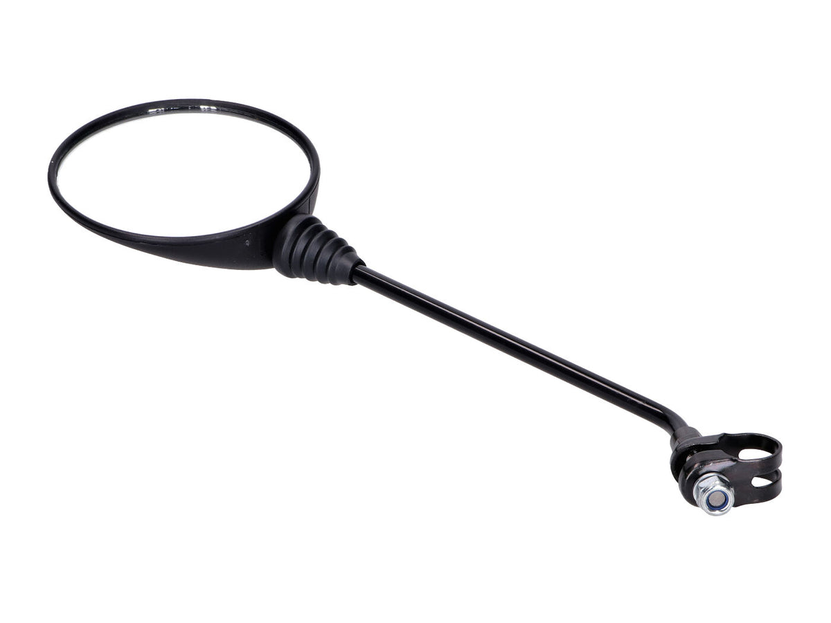 Rétroviseur noir 115mm avec collier 230mm pour Piaggio, Vespa, Boxer