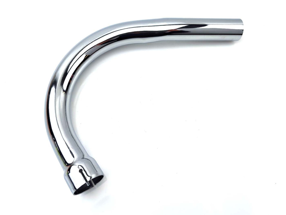 Collecteur d´échappement chromé 36mm raccord de cylindre 32mm raccord d´échappement pour Zündapp CS, C, GTS, KS