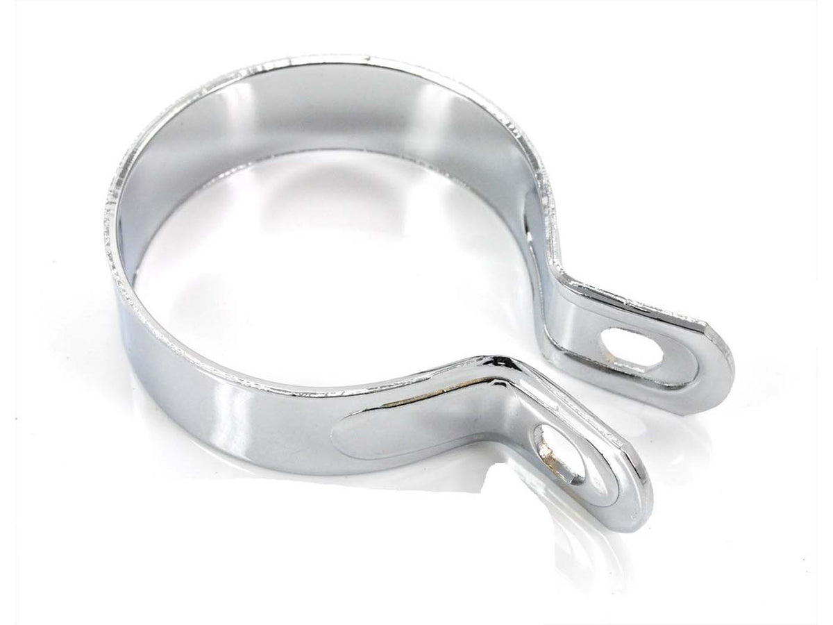 Collier d´échappement chromé 60mm 20mm pour Zündapp, Kreidler, Hercules, Puch, Simson, KTM, DKW, Miele, Göricke, Gritzner, Mofa, Moped, Mokick, KKR, Scooter