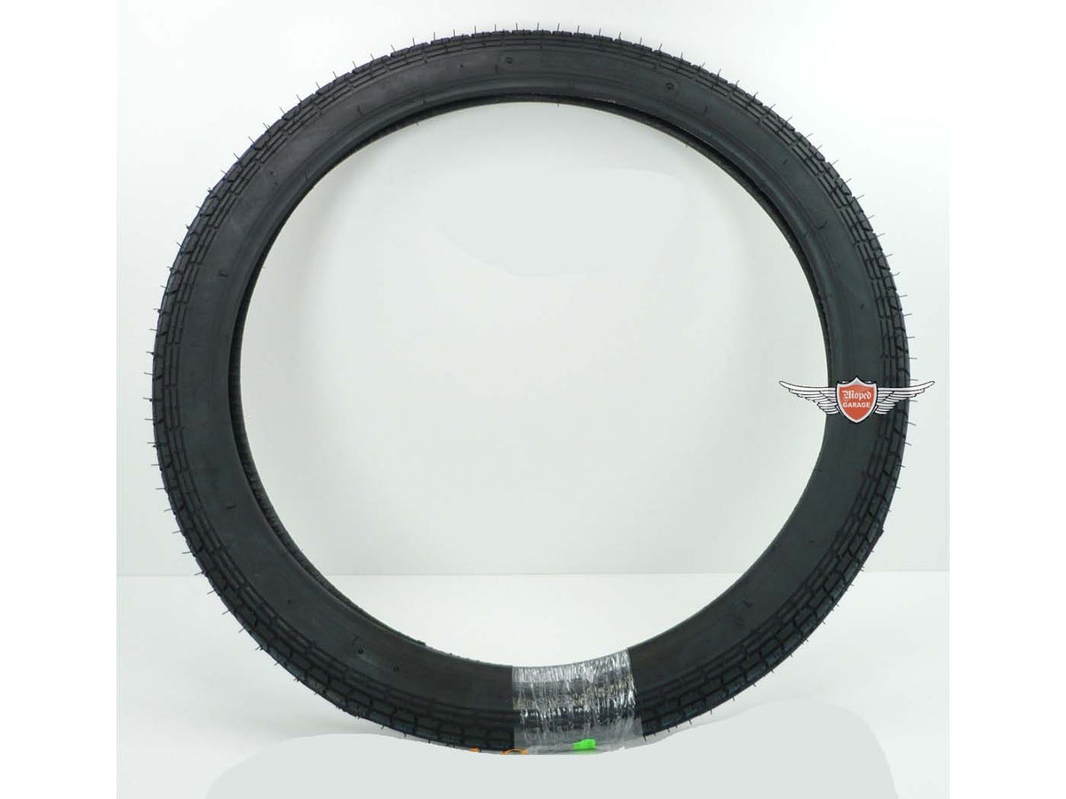 Pneu Kenda noir 2-1/4-19 pour Zündapp Bergsteiger M 50, Mofa 25 Type 434, Victoria Preciosa