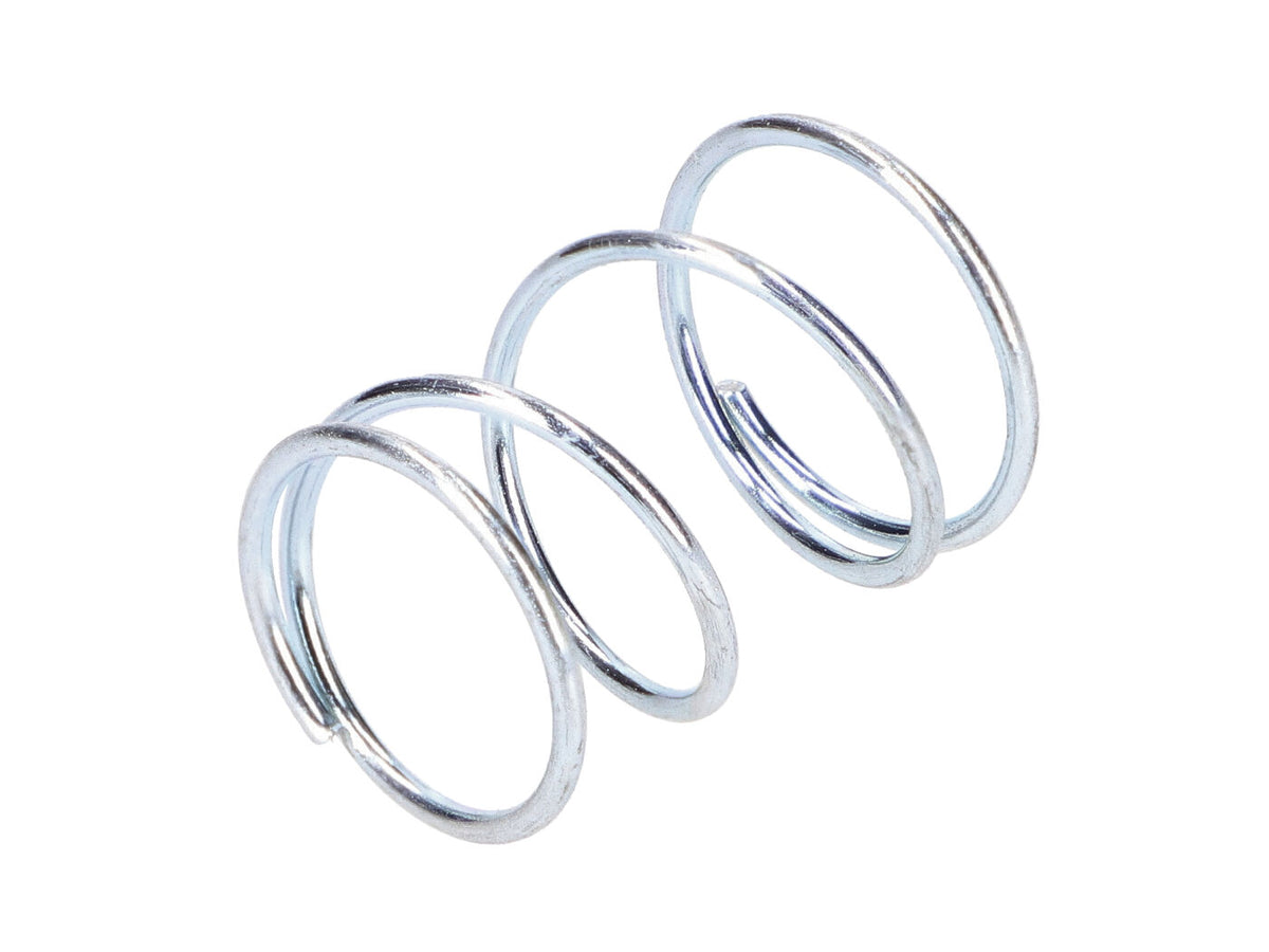 Ressort acier argent pour Zündapp CS, CX, Hai, GTS, KS, ZD, ZL, ZX, ZS, ZR, ZE 442, 444, Hercules Prima, M, MK, KX, K, GT, GX, Ultra, Piaggio Vespa, APE, DN, DS, ET 50, KTM, DKW, Rixe, Sachs, Puch Maxi, Monza, Jet, Racing, Kreidler Florett, Flory, MF, MP