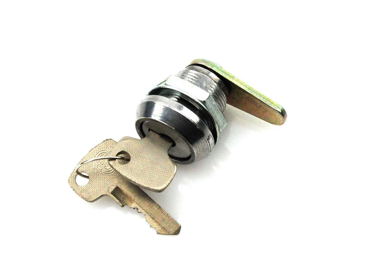 Serrure de couvercle latéral argent avec clés pour Simson S50, S51, S70, S53, S83, MZ TS, ETZ