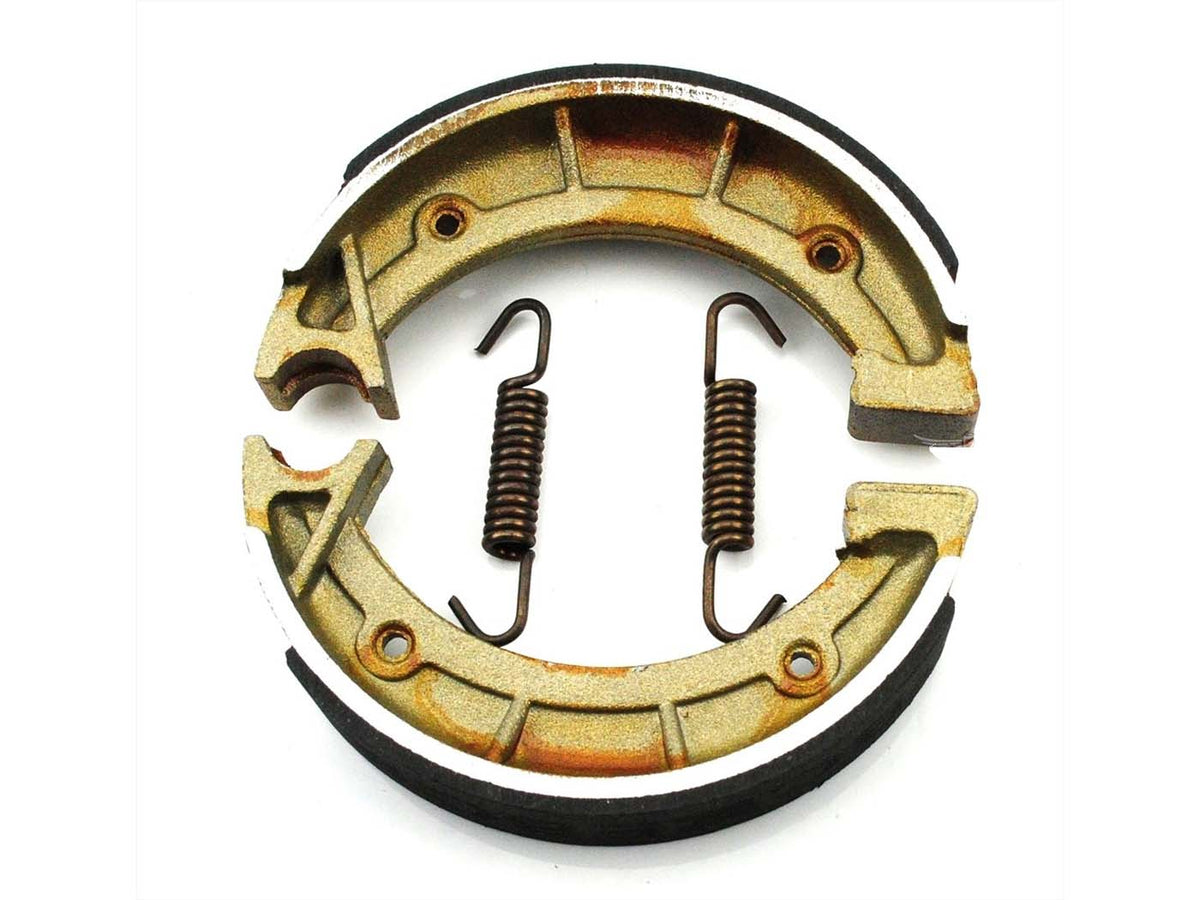 Plaquettes de frein EBC avec ressorts 123x25mm pour Hercules MK 1, 2, Supra 50 Enduro 4, XE 9, type 542, 691, Fantic Trial, Enduro, Caballero, Trial 80, Gilera GR Prima GT, GX