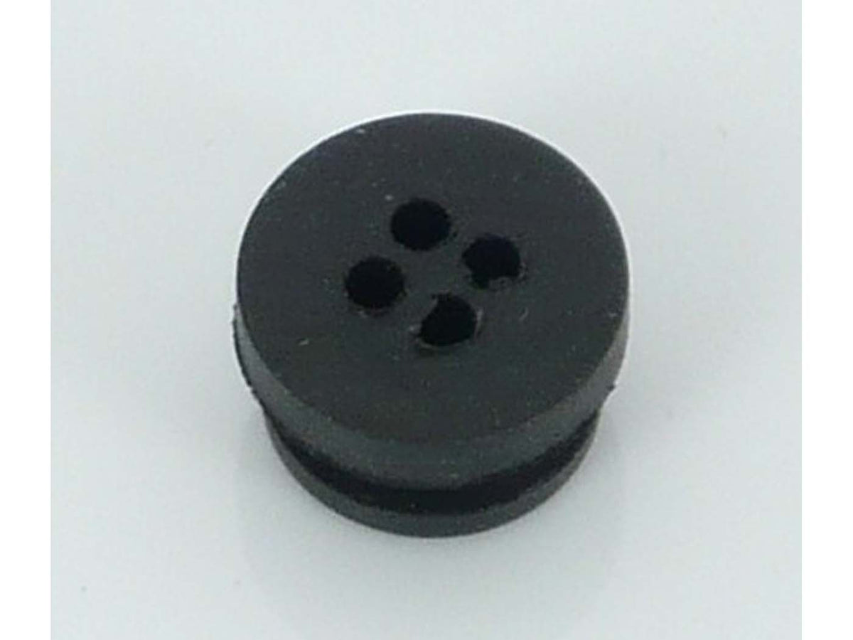 Caoutchouc 4 trous 9mm noir pour Hercules, Miele, DKW, Rixe, KTM Cyclomoteur
