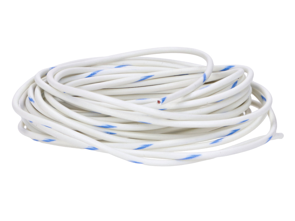 Câble 0,5qmm 5 mètres - blanc