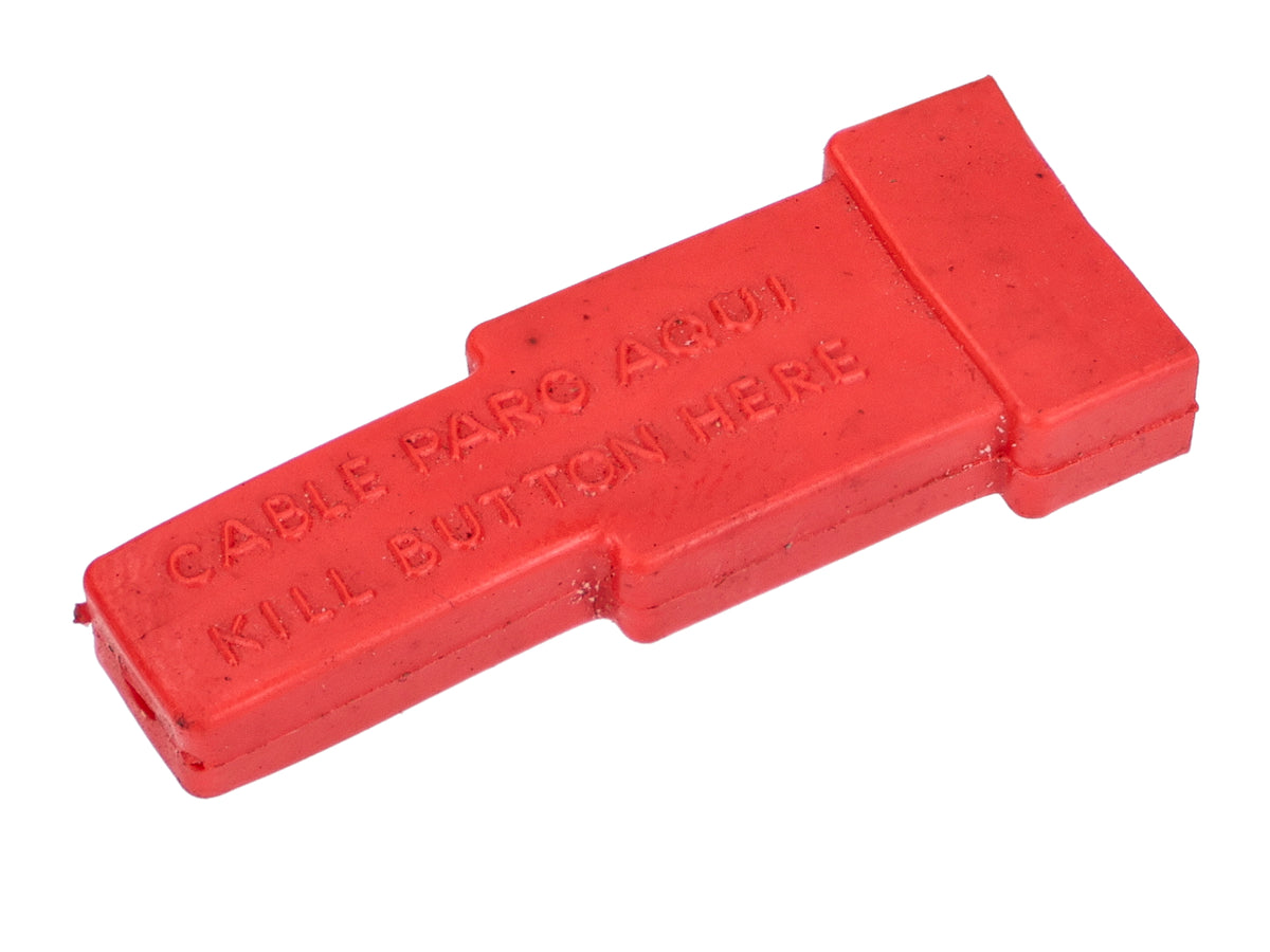 Capuchon de protection 9,5mm rouge pour Zündapp GTS, KS, Hercules K, MK, KX, Puch, Kreidler