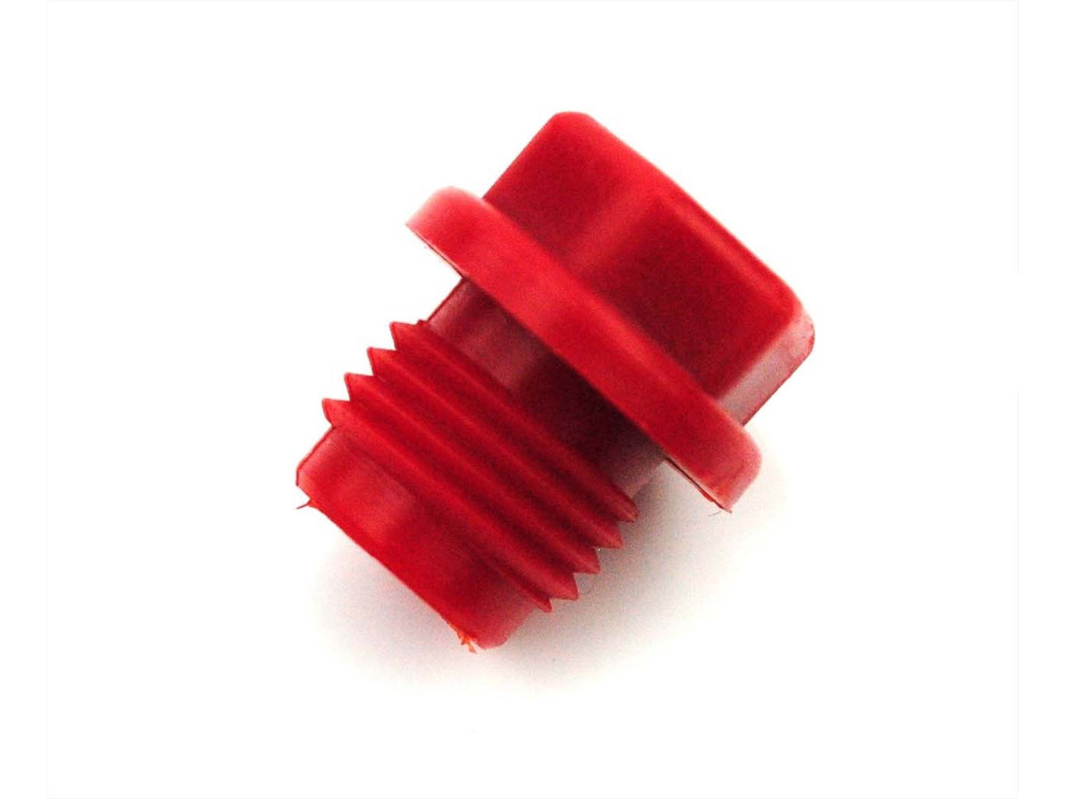 Bouchon de remplissage d´huile plastique rouge pour Zündapp = IP54274