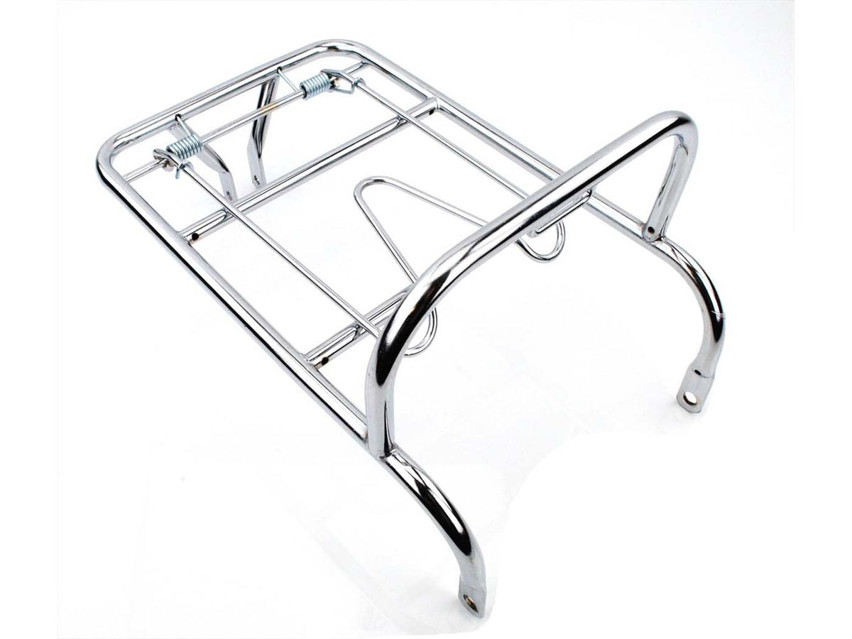Porte-bagages chromé pour Zündapp GTS 50, C 50 Sport, KS type 517
