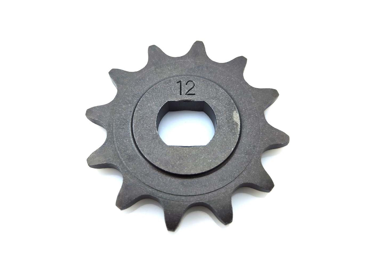 Pignon renforcé 12 dents ovale 15,7mm x 12,60mm pour Hercules Prima 1, 2, 3, 4, 5, 6, M, KTM, DKW, MK
