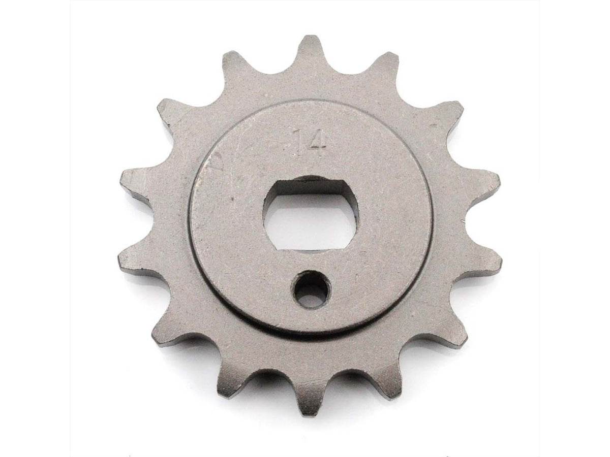 Pignon renforcé 14 dents 15x11mm 420 type de chaîne pour Kreidler, Florett RS, TS 66, GT, Mustang, RS-B, RSH-B, RS-L, RS-G, RSH-G, TM