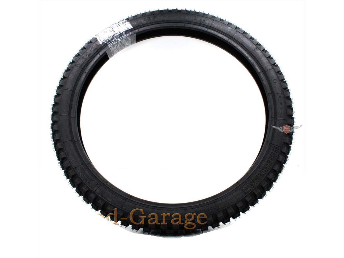 Pneus Heidenau Enduro 2,75 x 21 pouces 45P pour Yamaha DT 80, Honda MTX 80 RS HD08, SL 125 S, TL XL 250 K, Kawasaki KE A 3K1, 4K1, 5K1, 8K1, 175 D 1KE, 2KE, 3KE, 4KE, F 1KE