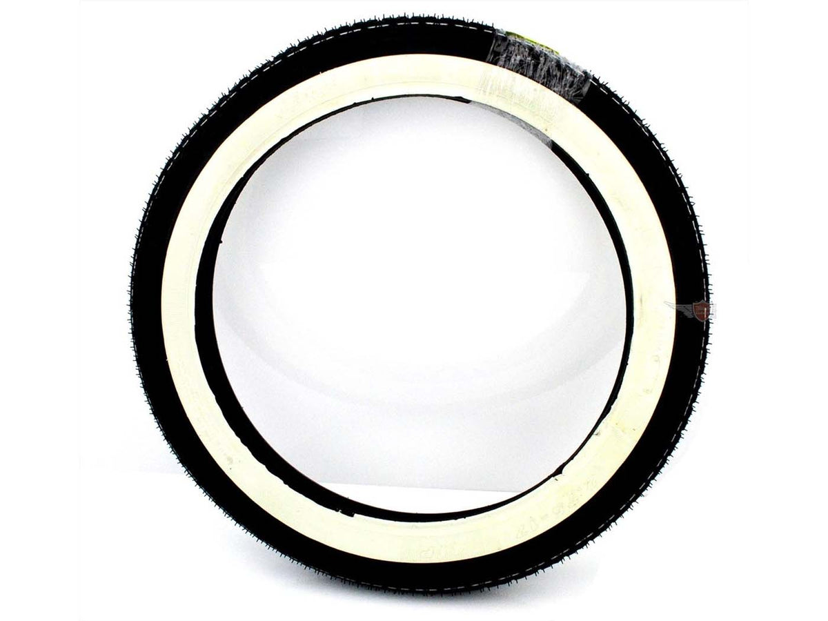 Pneus Kenda paroi blanche nylon 2,75 x 17 pouces 41P pour Kreidler Florett LF, LH, Eierank, Super 4, 5, RS, GT, RM, RMC, Zündapp KS 50, GTS, C 50 Sport, CS Combinette, Hercules K, MK, Ultra, KX, Puch Monza, M Racing, Jet, KTM Comet, DKW RT 139, 159