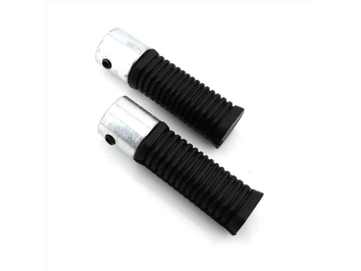 Repose-pieds noir métal 16mm 103mm 30mm pour Puch Maxi Automatik, Peugeot 103, Mobylette, Hercules, Zündapp, Kreidler, KTM, DKW, Rixe, Sachs