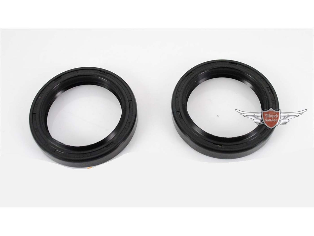 Jeu de bagues d´étanchéité de fourche télescopique noir pour Yamaha, DT 80 LC 2, TZ 125, SR 250