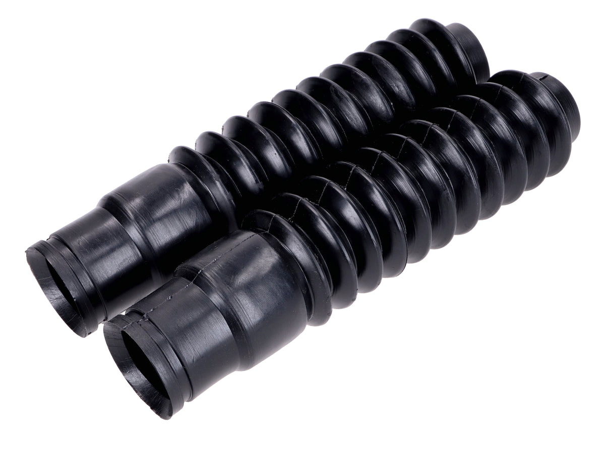 Jeu de soufflets noirs 22cm 27/33mm
