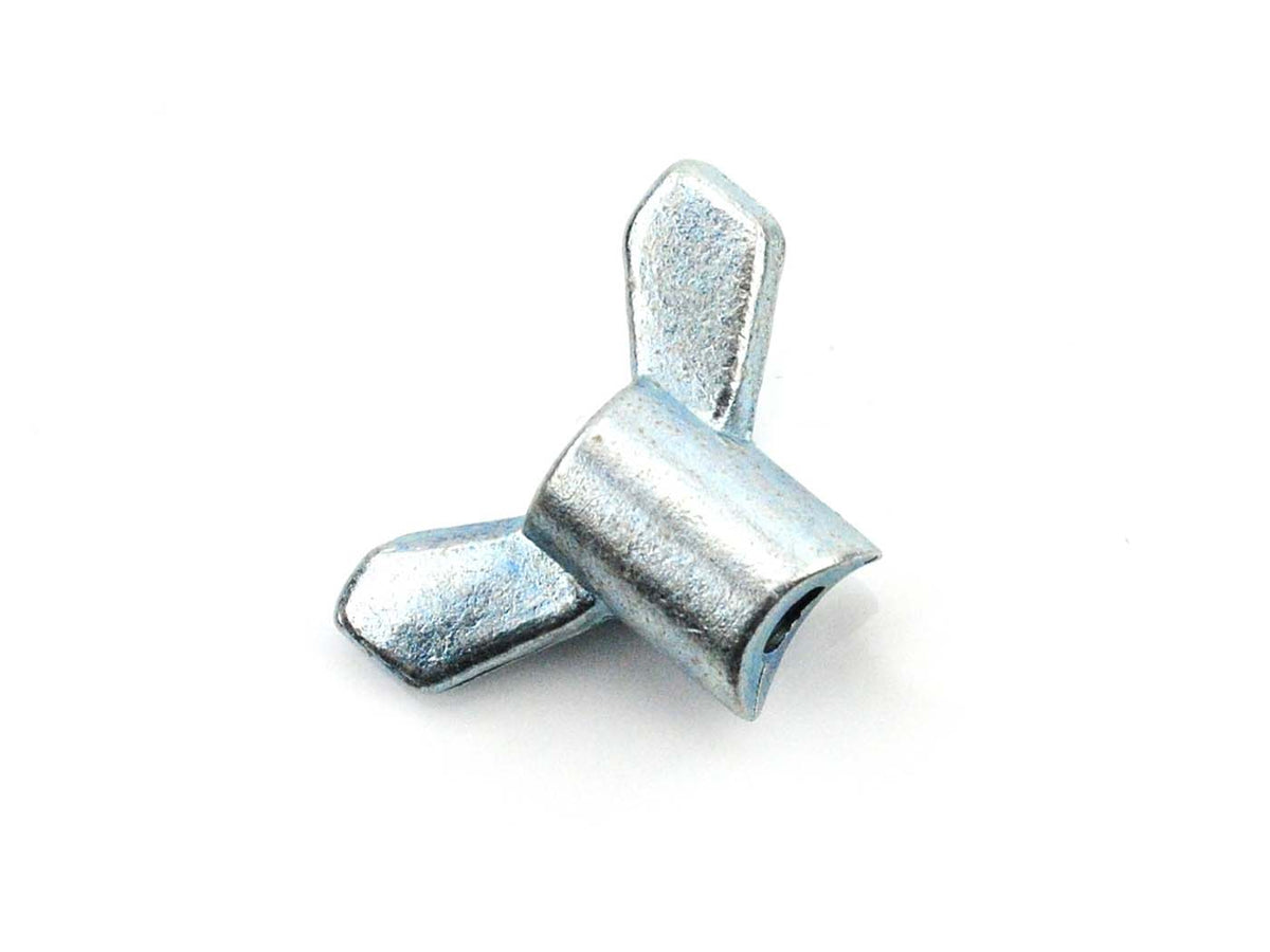 Ecrou à oreilles acier pour Zündapp Bergsteiger, Combinette, Super Sport C 50, CS, CX, Hai, ZD, ZL, GTS, KS, R 50 Typ 561, RS 561