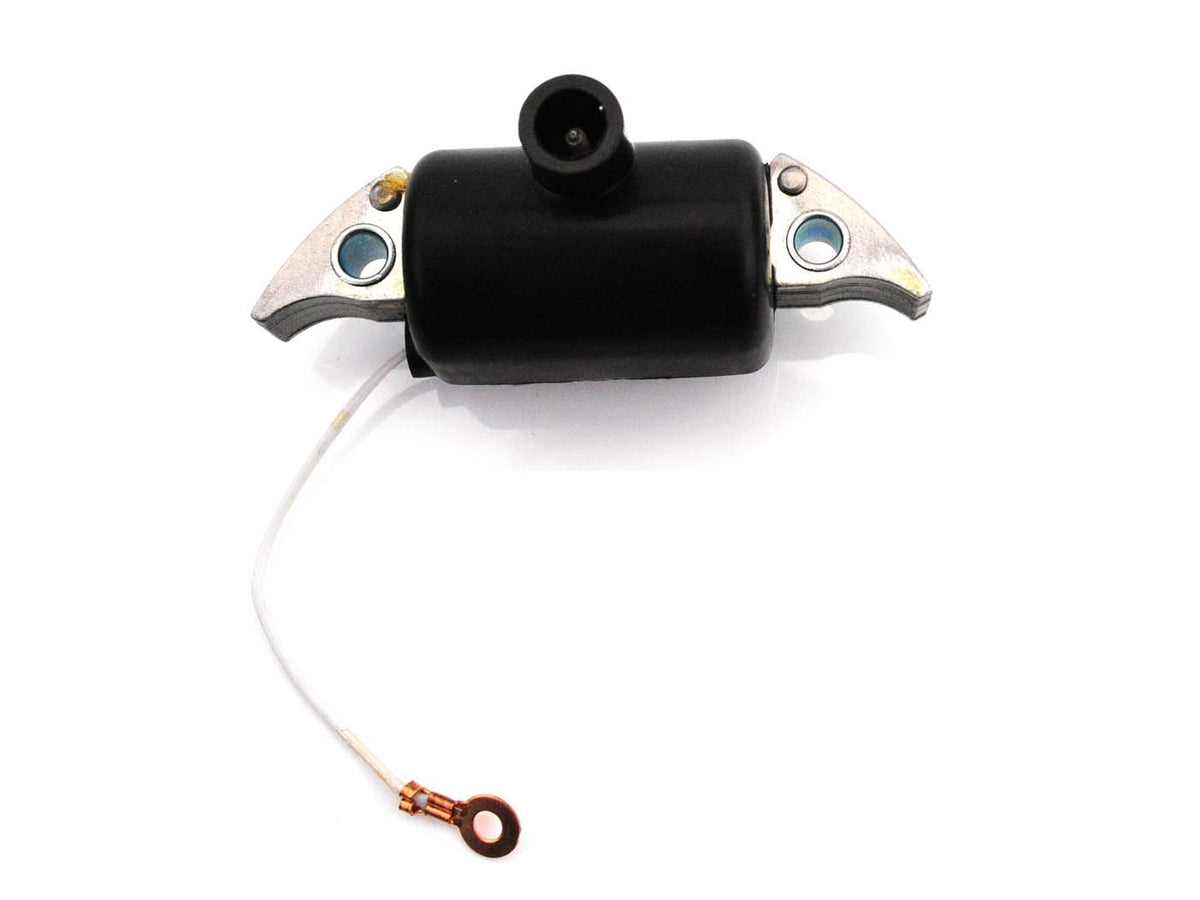 Bobine d´allumage Goebel droite noire 46,5mm 4,5mm pour Goebel, Hercules M1, M2, M3, Prima 1, 2, 2N, Göricke, Batavus, DKW, Garelli Duoped Bonanza, Zündapp Automatic Mofa Moped Type 442