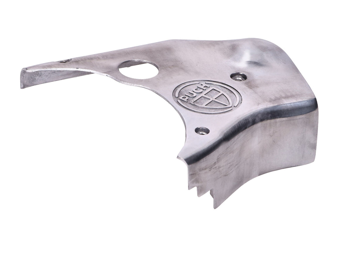 Couvercle de pignon aluminium argent pour Puch VS 50, MS 25, MV 50