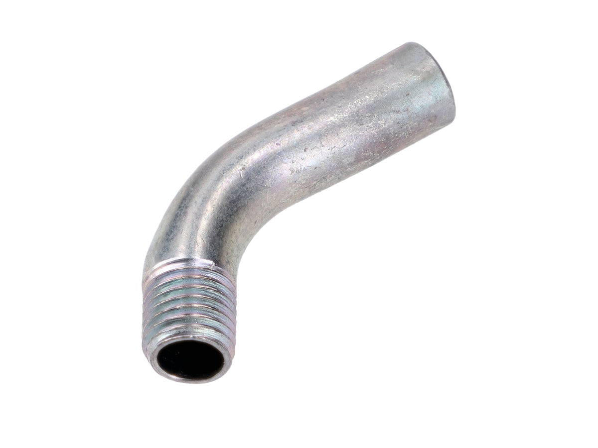 Coude de tuyau pour Dellorto PHBG M6 25mm 45 degrés pour Piaggio Ciao, Bravo, Garelli Bonanza