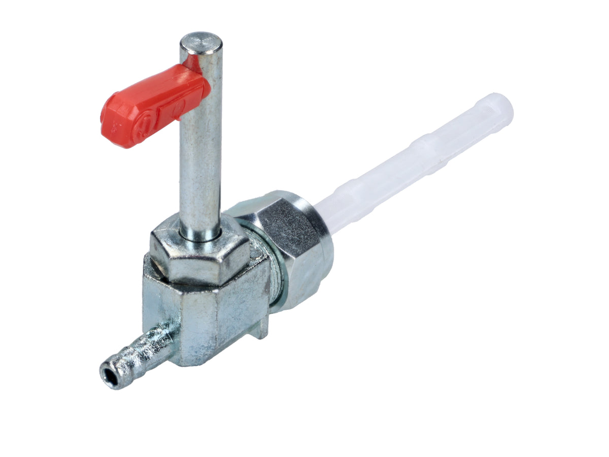 Robinet d´essence en métal M16 à levier long pour Simson Schwalbe KR51/1, KR51/2, scooters SR50, SR80