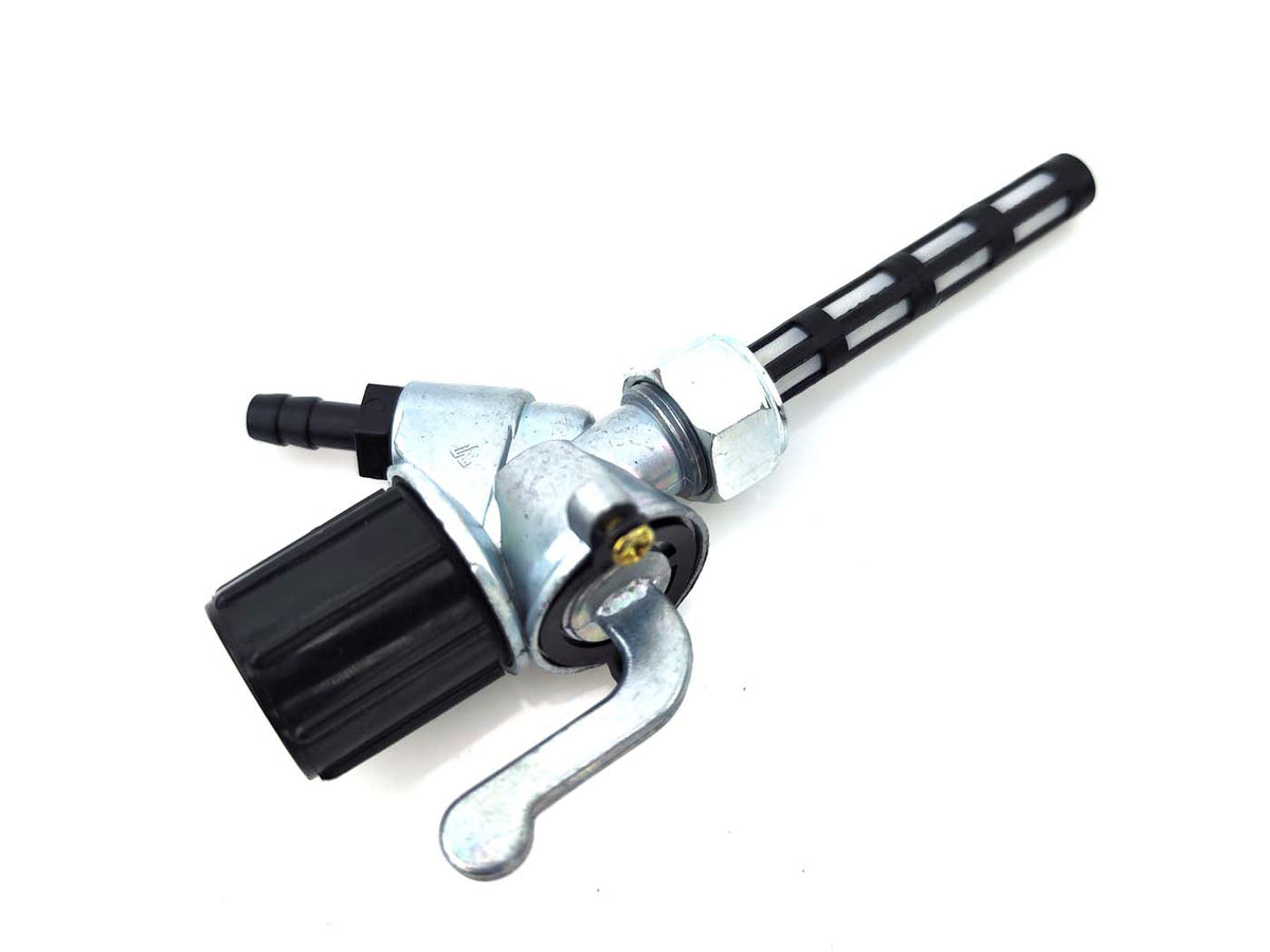 Robinet d´essence M16 métal noir pour Simson SR 4-3, 4-4, Sperber, Habicht, MZ TS, ES, ETS, RT, AWO