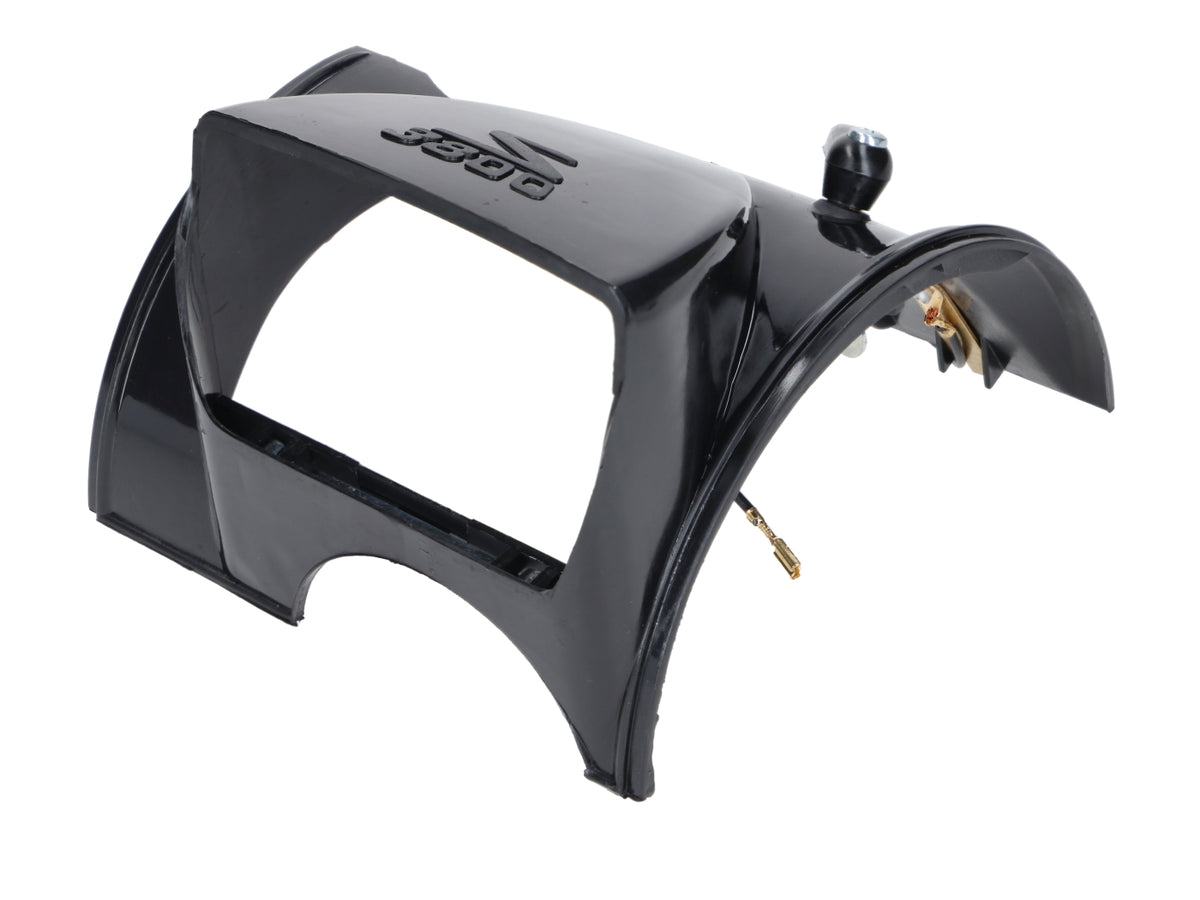 Habillage de phare avec interrupteur d嫎clairage noir pour Velo Solex 3800