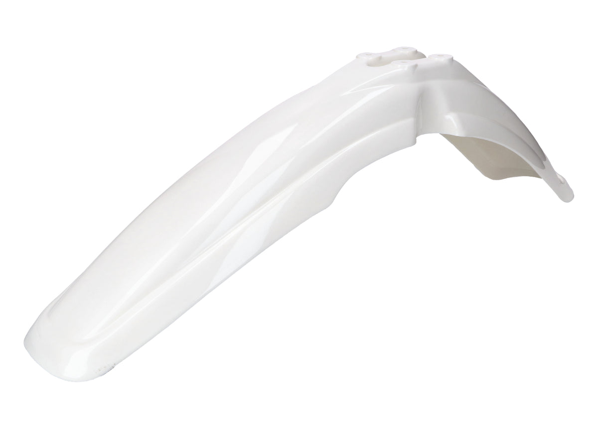 Garde-boue avant plastique blanc pour Yamaha DT 50 MX, 80 MX
