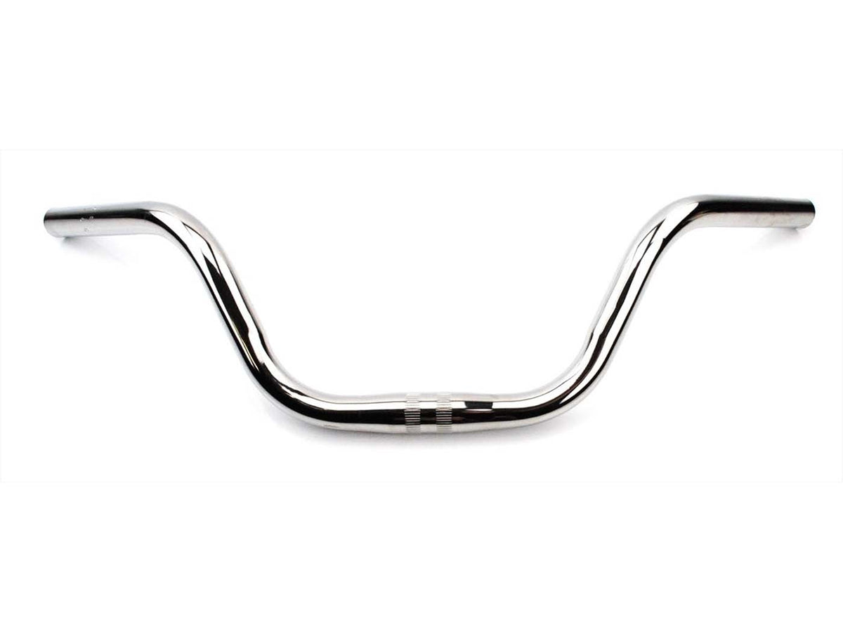 Guidon chromé 550mm 110mm 25mm pour Piaggio Ciao, Puch Maxi, KTM DKW, Rixe Sachs, Garelli Neckermann, Jawa Tomos, Simson SR 1, 2, Hercules Prima M, L, 50, Zündapp 442, 444, Z, Kreidler Flory MF, MP, Peugeot Mobylette