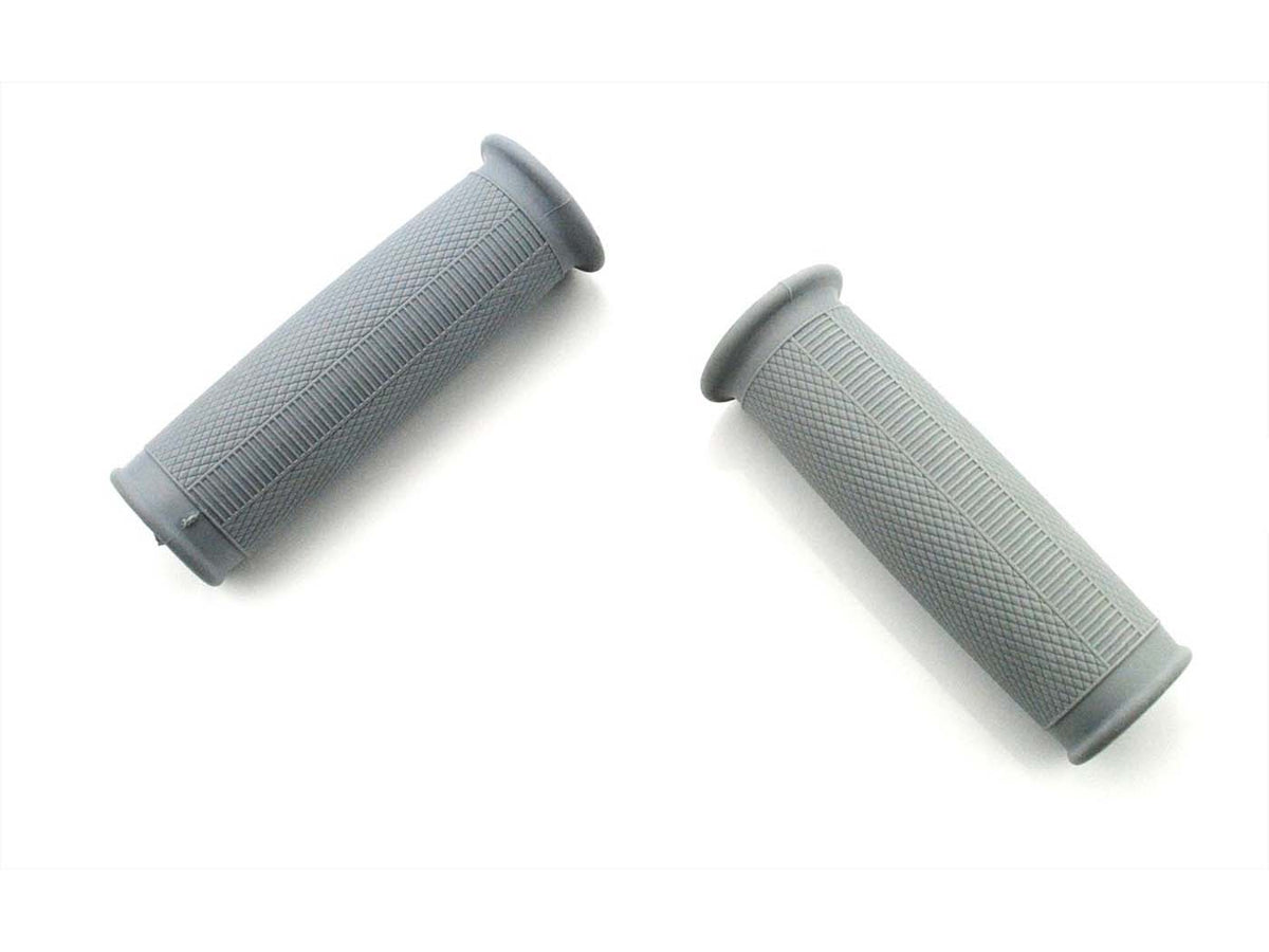 Jeu de poignées en caoutchouc gris 120mm 36mm/28mm/24mm pour NSU Quickly N, S, L, Simson SR 1, 2, 2E, KR 50