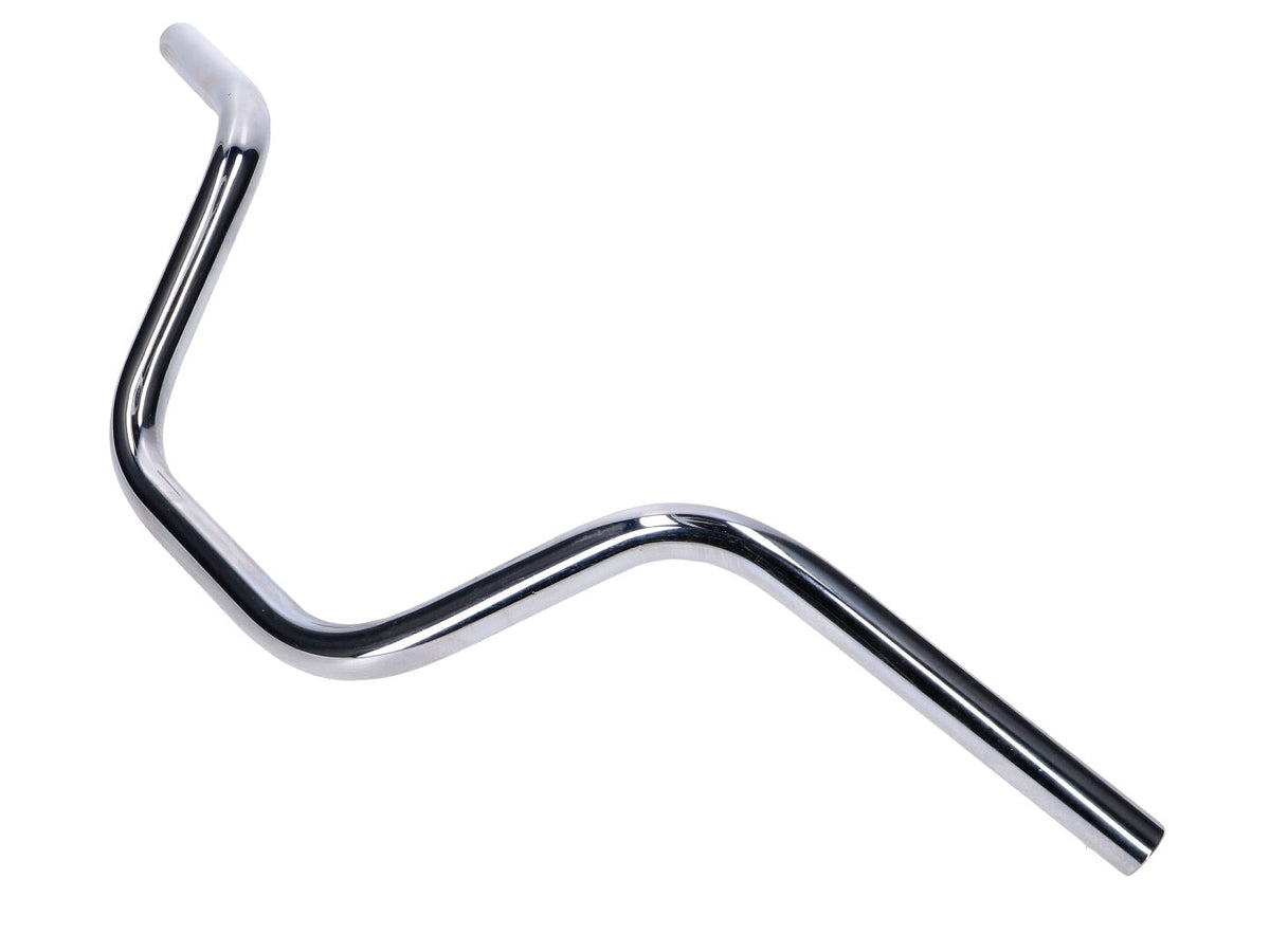 Guidon chromé 635mm pour Mobylette MBK 51, 88, Zündapp, Kreidler, Simson, Puch, Hercules, KTM, DKW, Rixe