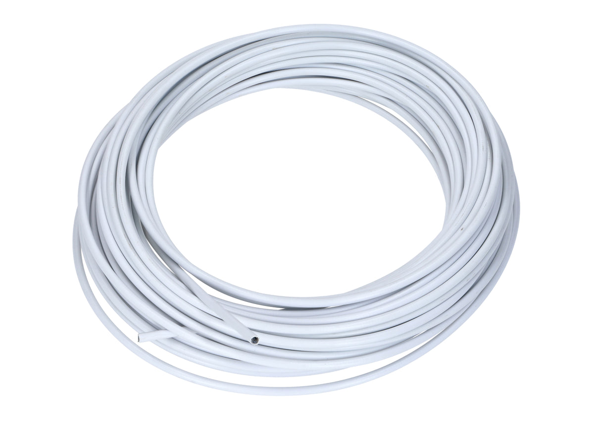 Gaine de câble 2,5x5mm 25m blanc