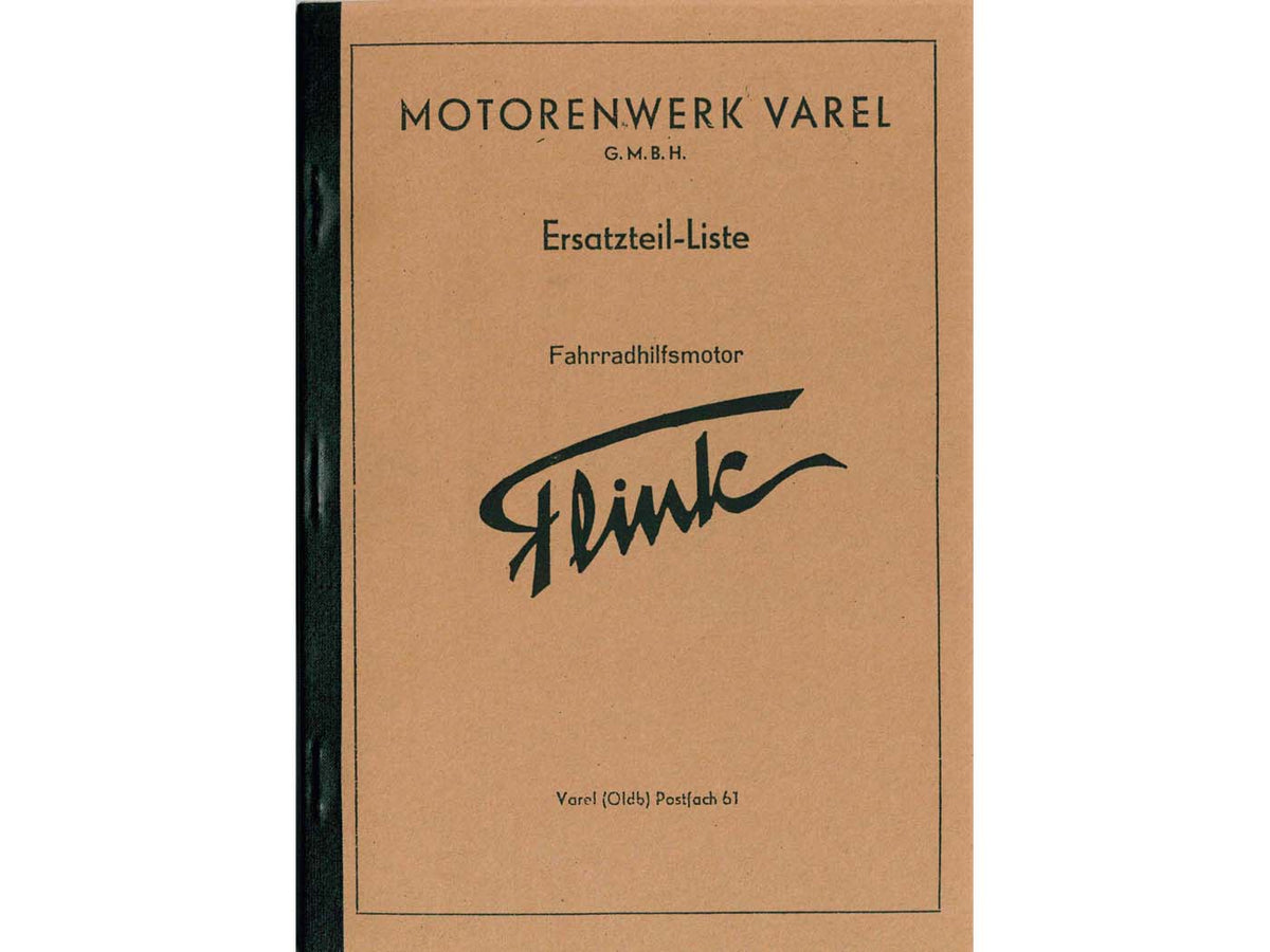 Catalogue de pièces de moteur pour cyclomoteurs Mokick