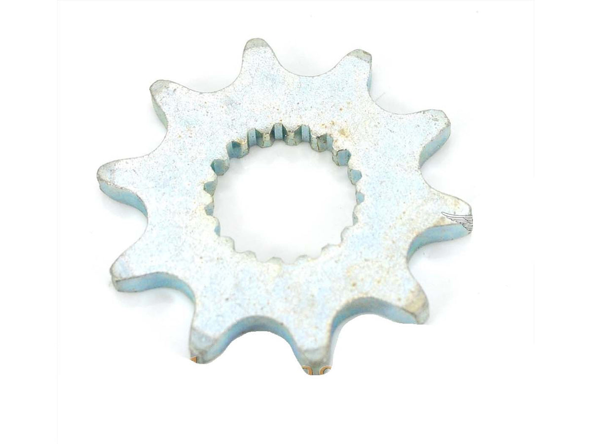 Pignon acier 10 dents 17x19,1mm pour Garelli Bonanza