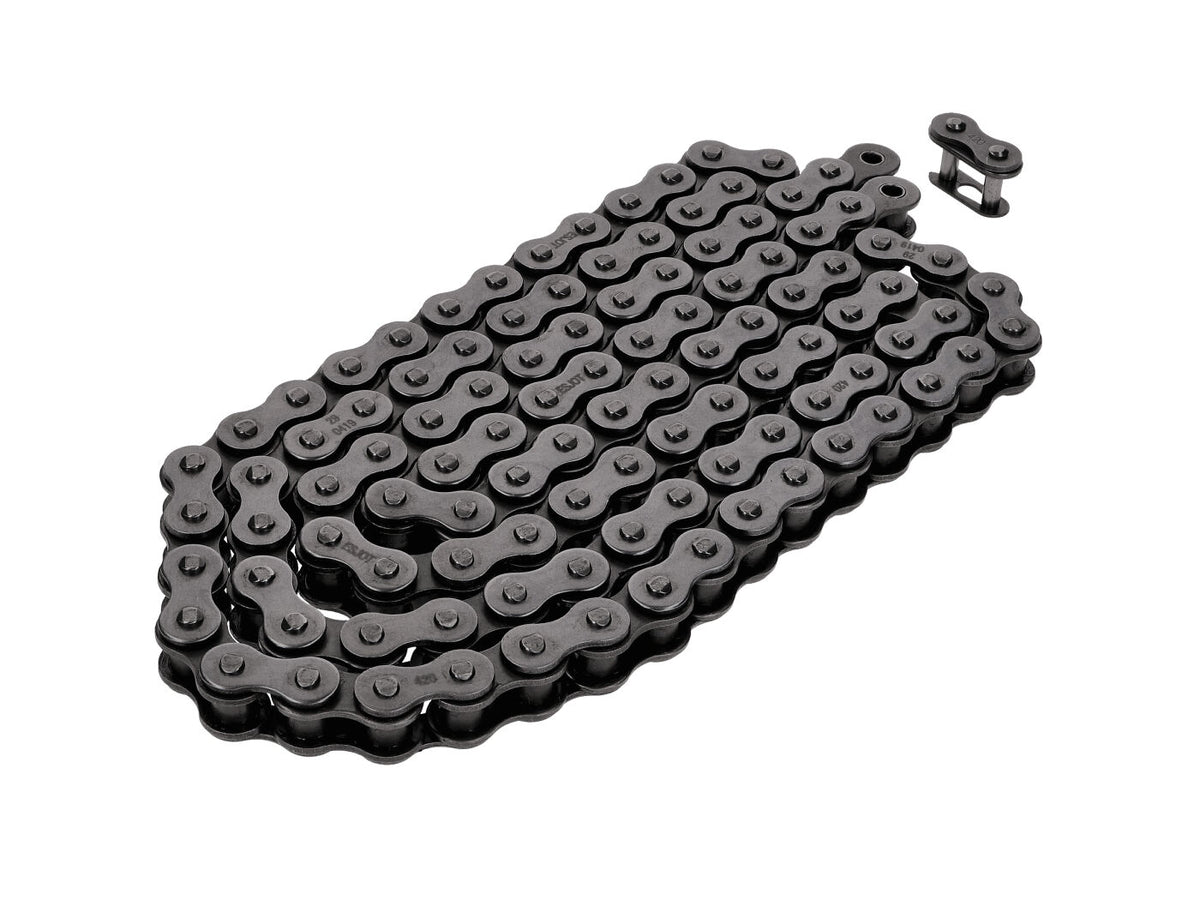 Chaîne Esjot 106 maillons type 420 Avec antivol pour Rixe T98, Express Radex 100, 100/B, SL 107, SDL 108, 125, Puch M 50 Jet, RS S