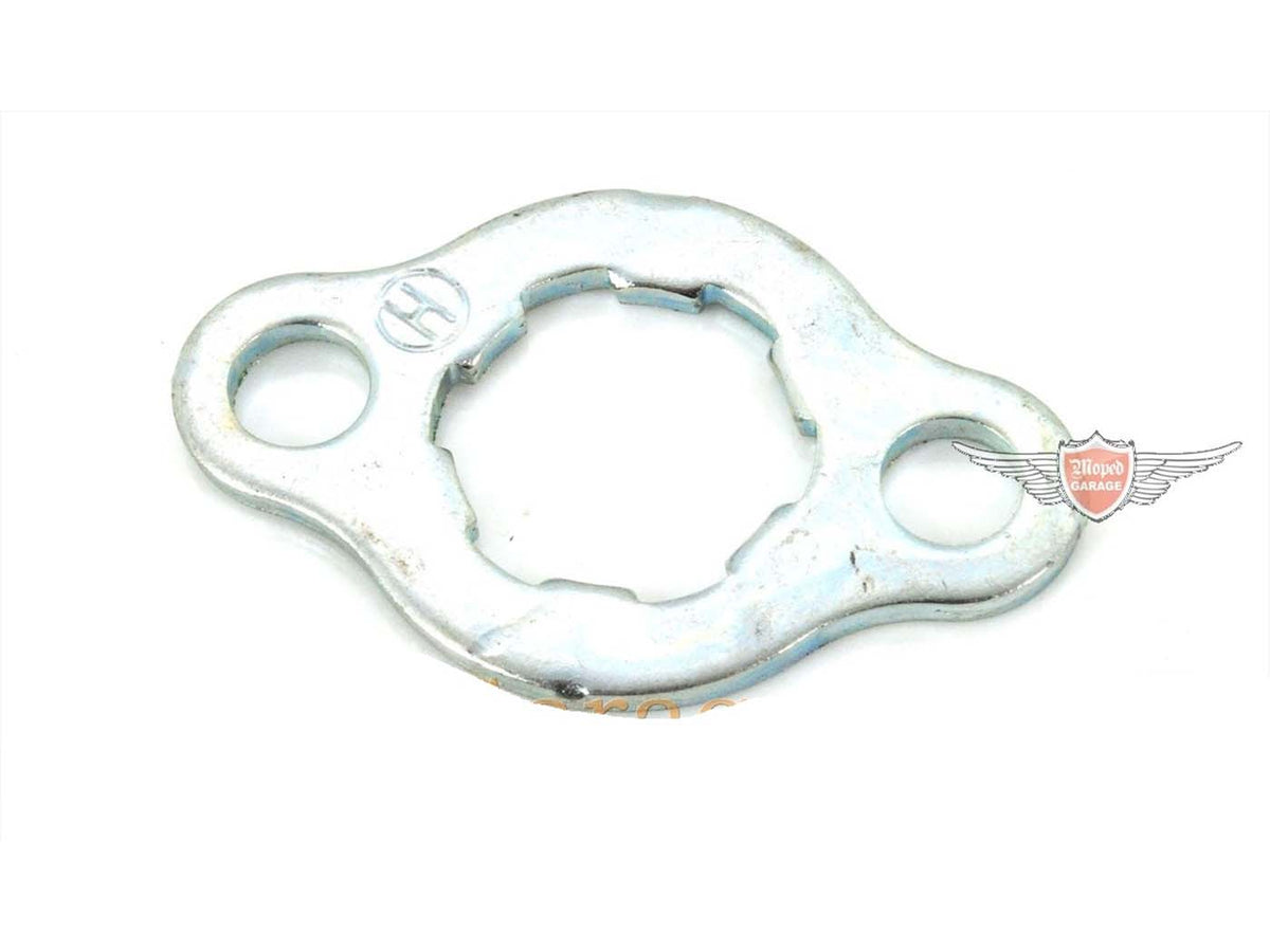 Tôle de sécurité acier 28mm pour Honda MB, MBX, MT, MTX, Dax, NSR, Derbi Senda