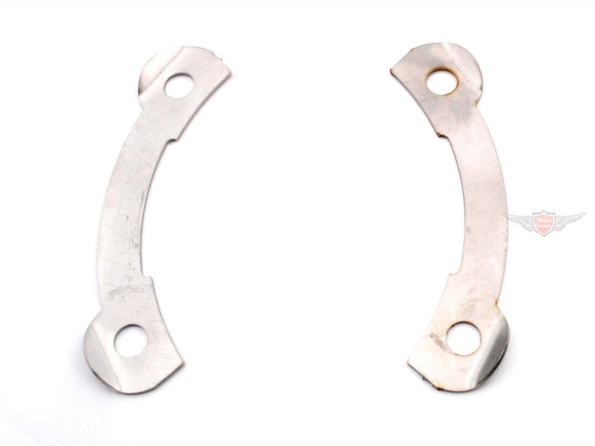 Tôle de sécurité MOGA inox jeu de pignons 2 pièces pour Hercules, K 50 RX, SX, RE, RL, SE, SL, SB 1, 2, 3, 4