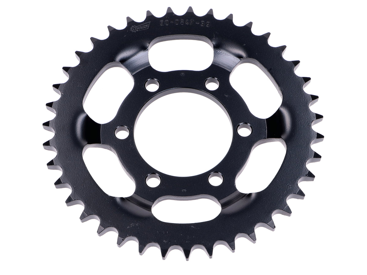 Couronne Esjot acier 39 dents pour Zündapp K 80 type 540-010, 540-011, WC 540-200