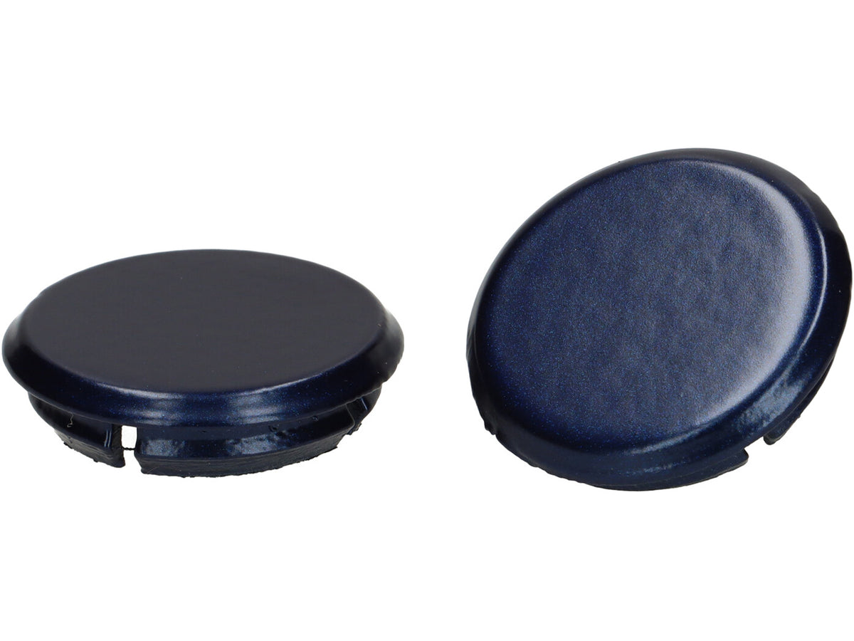 Jeu de caches pour trous de rétroviseurs Moto Nostra, Blu Energico (288/A) pour Vespa GTS 125 Keyless / GTS 300 HPE Keyless
