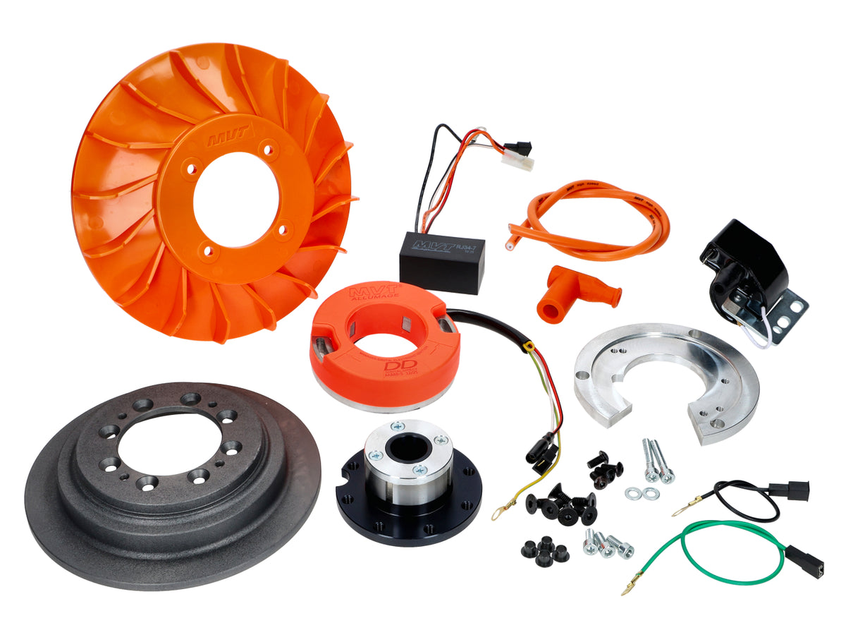 Allumage à rotor interne MVT Digital Direct avec éclairage pour Vespa PX 125, 150, 200
