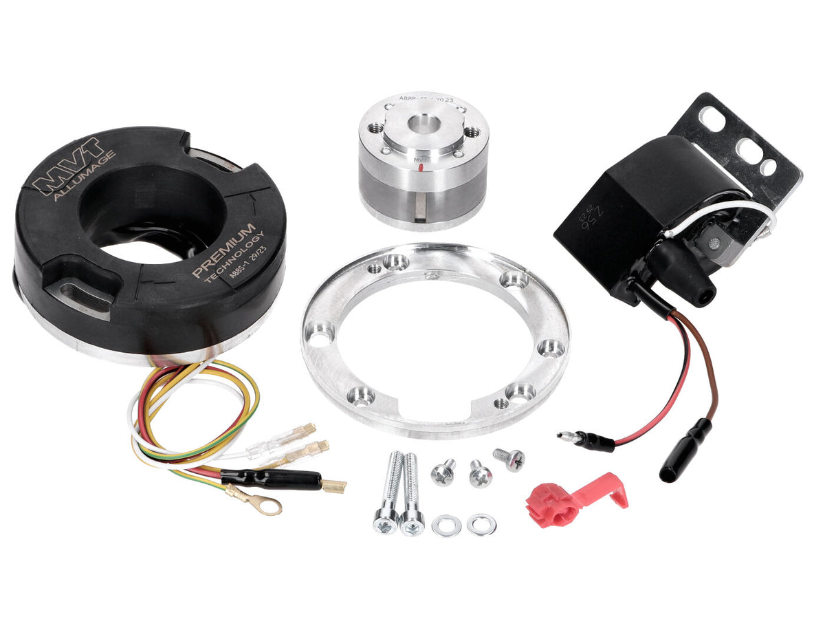 Allumage à rotor interne MVT Premium V2 avec lumière pour Yamaha DT, MBK X-Limit AM6 2003- 12-Pole Power-Up Moric allumage