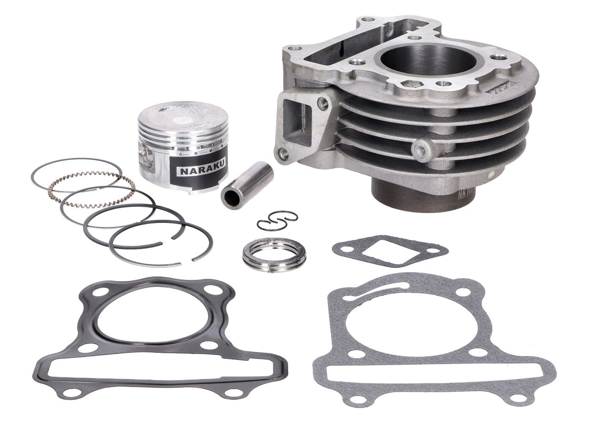 Kit cylindre Naraku V.2 72ccm pour GY6, Kymco 50 2V