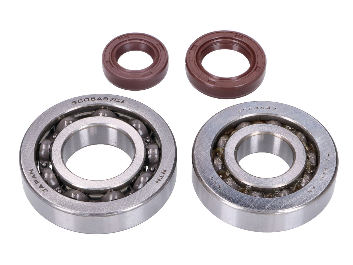 Kit roulements de vilebrequin avec joints spi Naraku FKM Heavy Duty pour Kymco, SYM couché