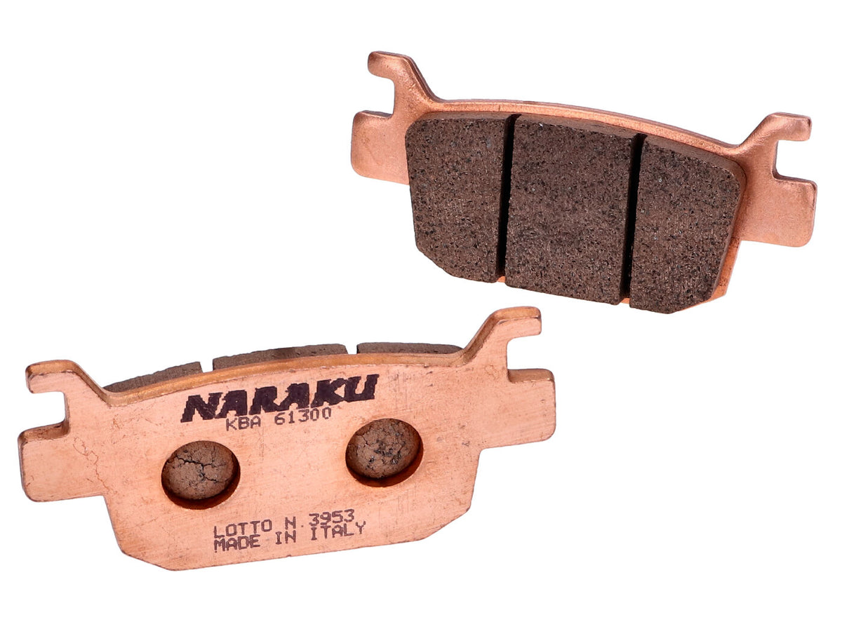 Plaquettes de frein Naraku synthétique pour Honda Forza Jazz NSS, S-Wing FES