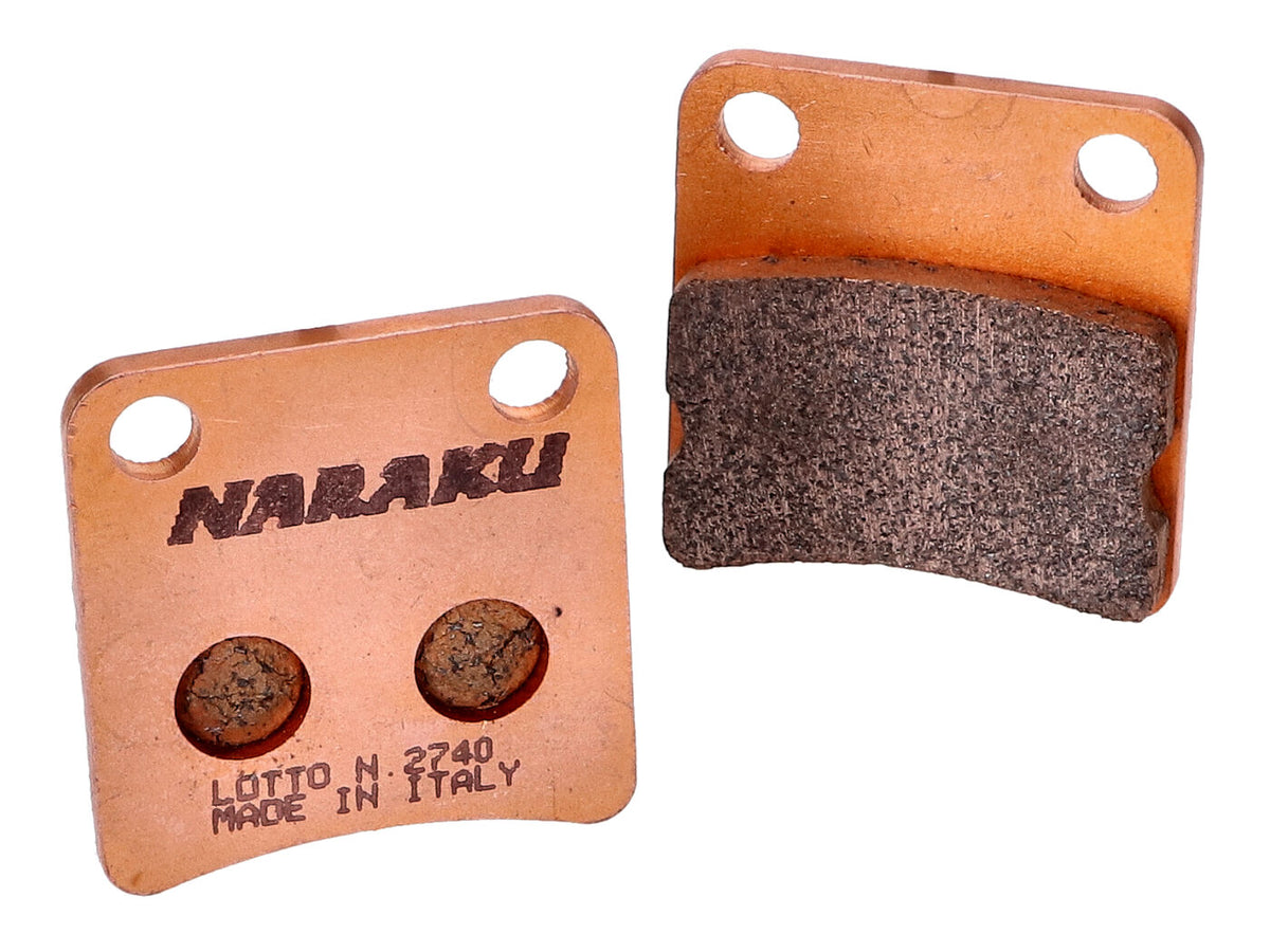 Plaquettes de frein Naraku synthétique pour Honda Dio, Daelim Message, Cordi, Five