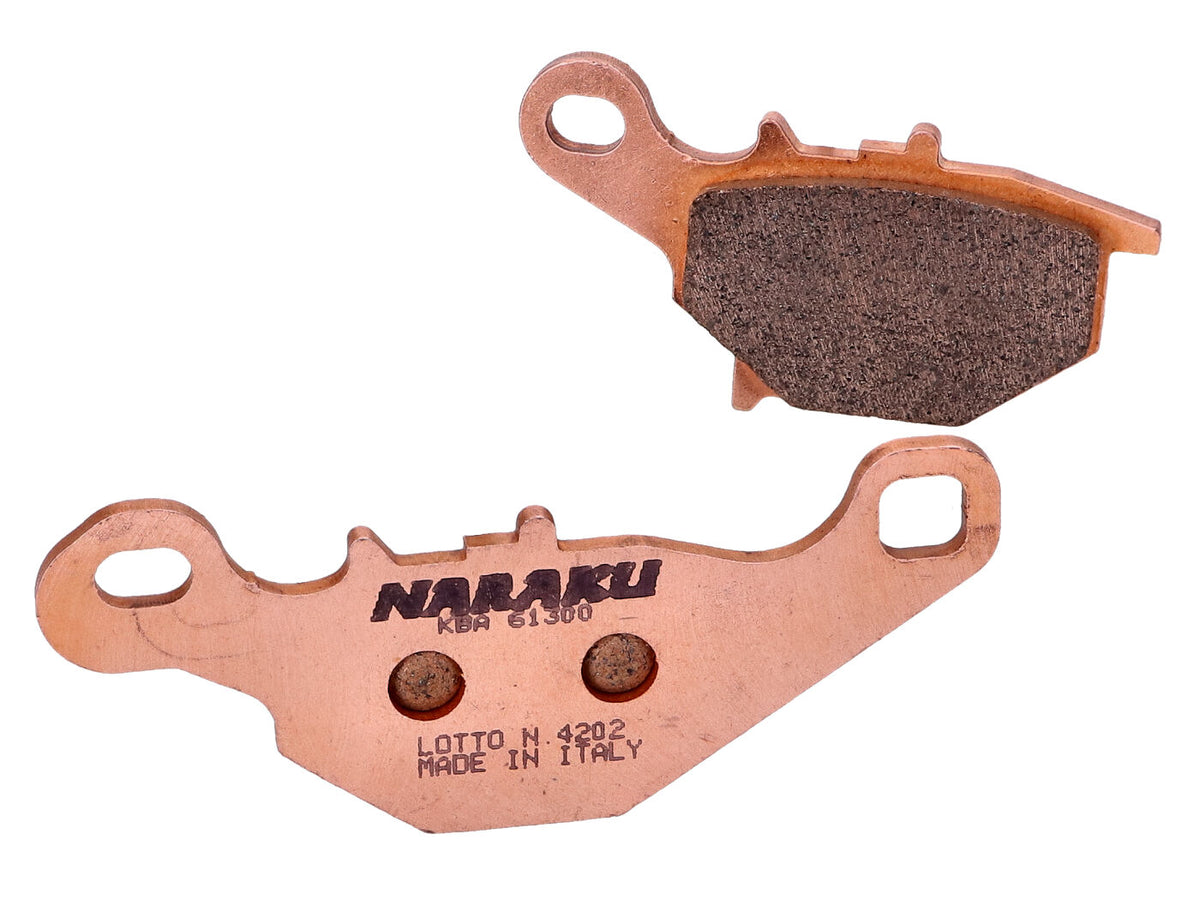 Plaquettes de frein Naraku synthétique pour Suzuki AN, Address, Epicuro, Street Magic