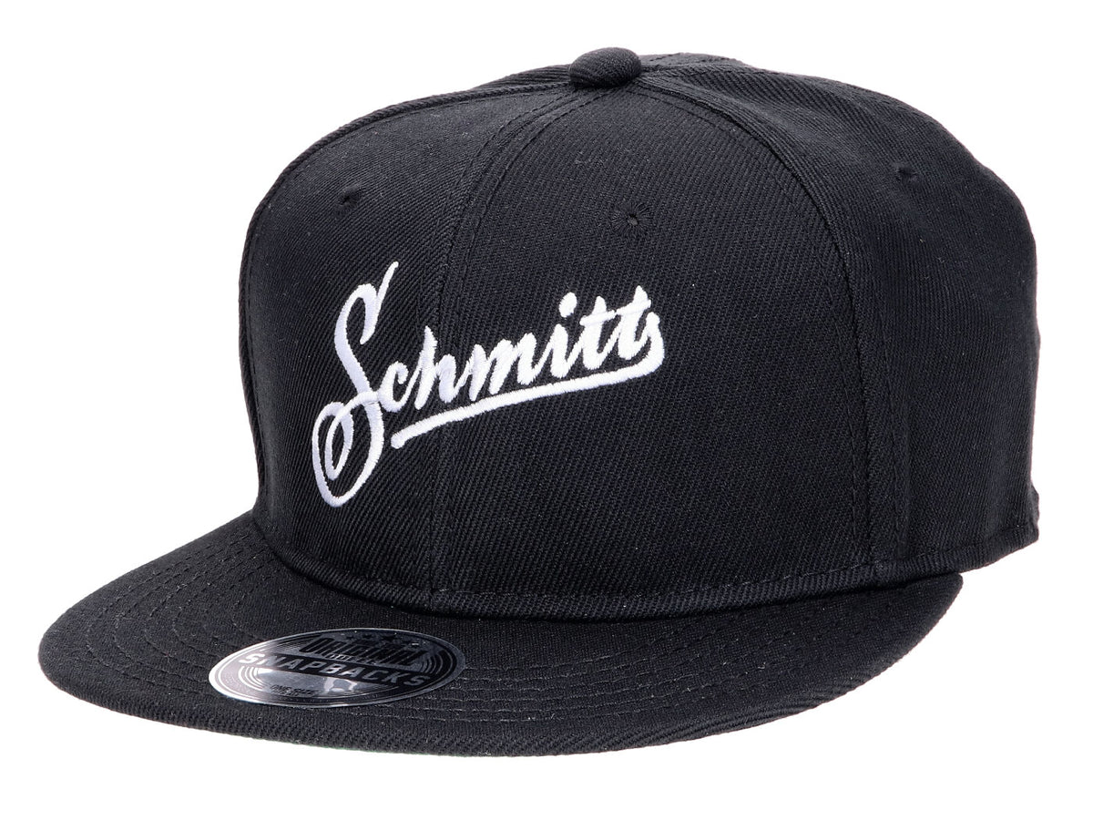 Casquette snapback Schmitt noir