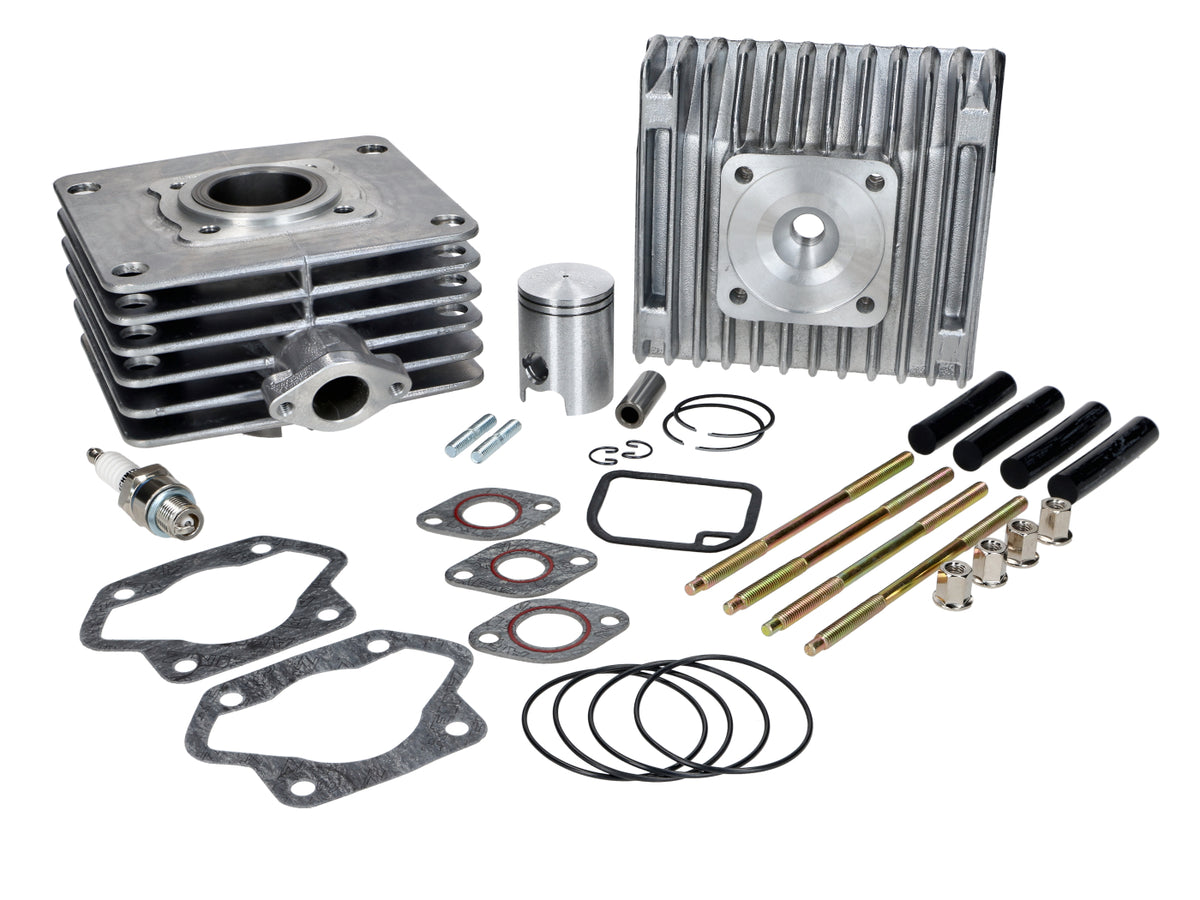 Kit cylindre Schmitt Sportfreund MK2 PLUS 50 cm³, 38 mm, course de 46 mm pour moteurs Simson M500