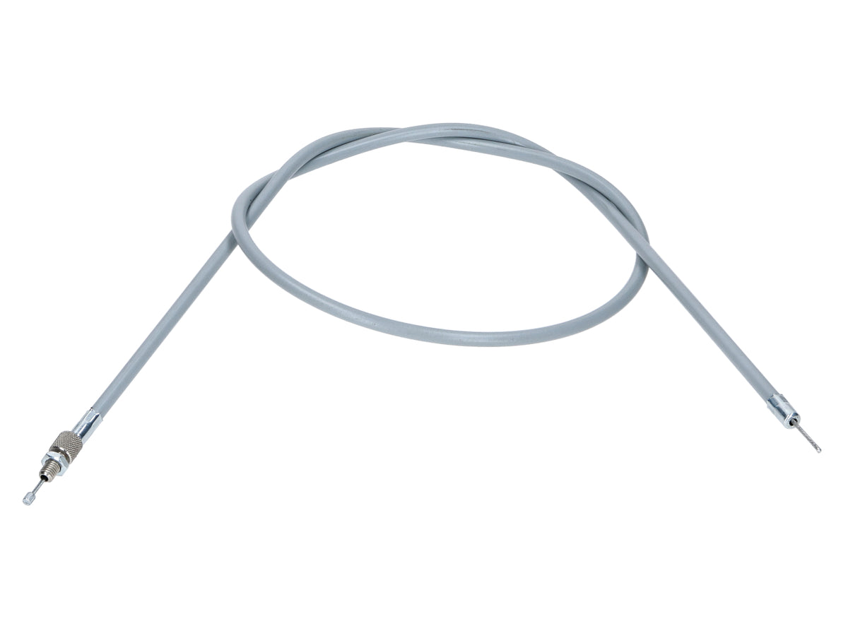 Câble d´accélérateur Schmitt gris pour Miele K 50, K 50 S, Hercules, Rixe, DKW, KTM, Gritzner, Bauer, Göricke équipés d´un moteur Sachs à 50 2/3 vitesses